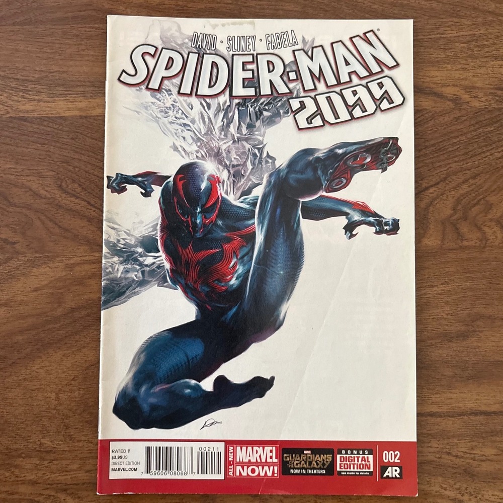 Marvel Spider-Man 2099 #2 2014 Peter David Will Sliney Direct Edition Comic